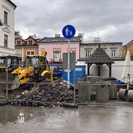 Przebudowa ul. Grunwaldzkiej w Rzeszowie [grudzień 2023] - fot 27